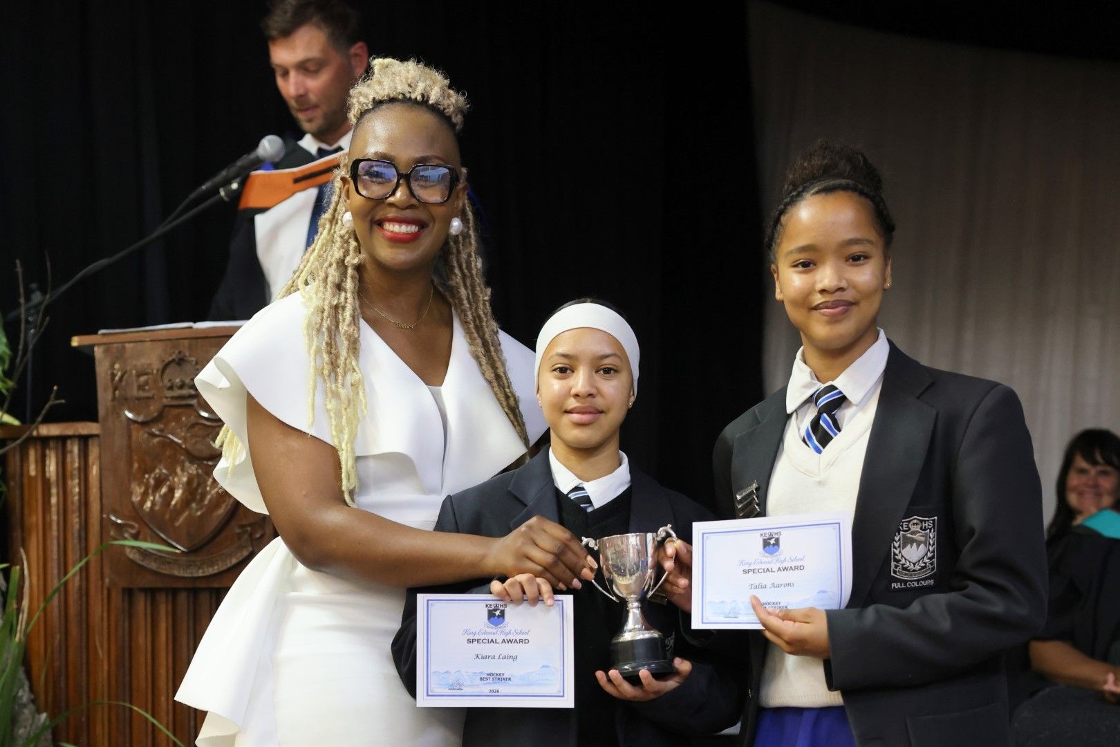 Kiara Laing  Talia Aarons - Best Hockey Girl Striker