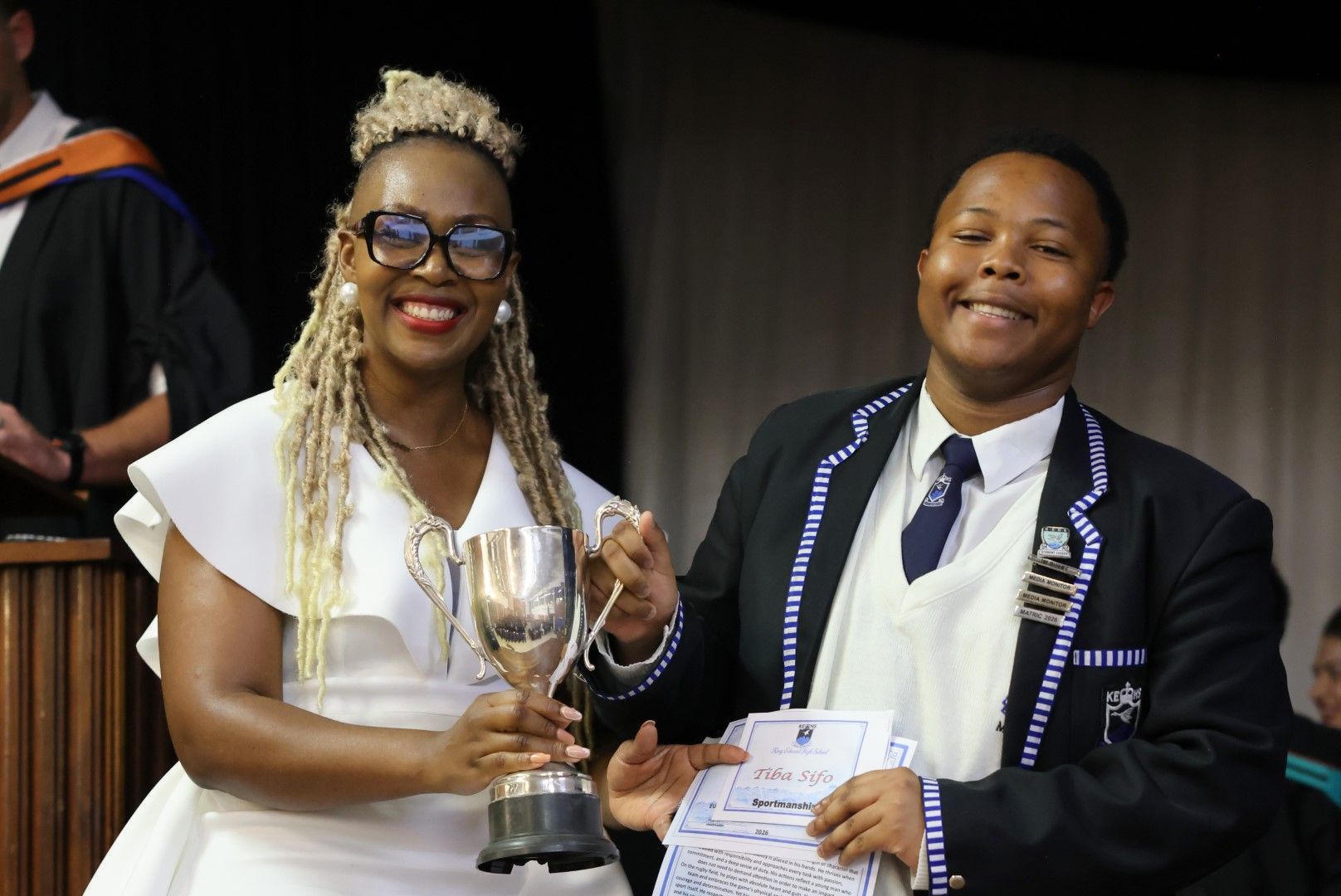 Tiba Sifo - Eugene Hayes Trophy for Sportmanship