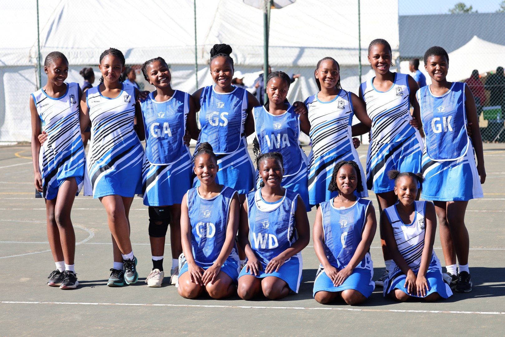 1st Netball Team copy