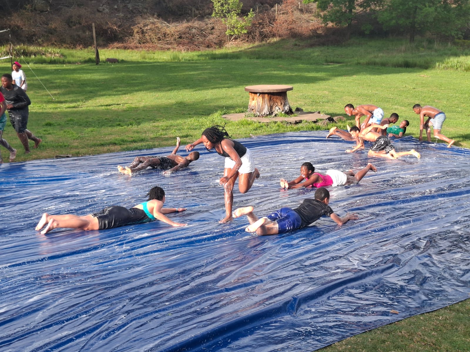 Big Smiles and Slippery Slides at Christian Camp