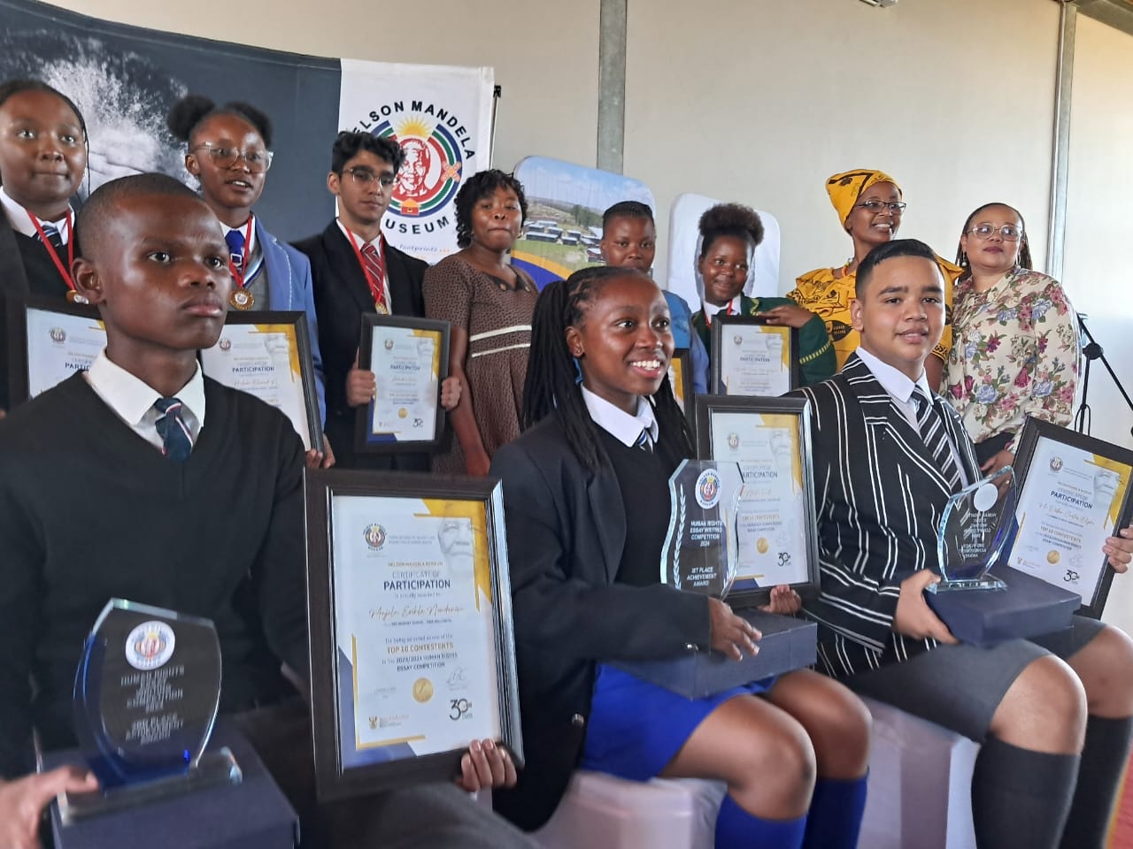 Faith Ntaote National winner of the Nelson Mandela History Essay Competition