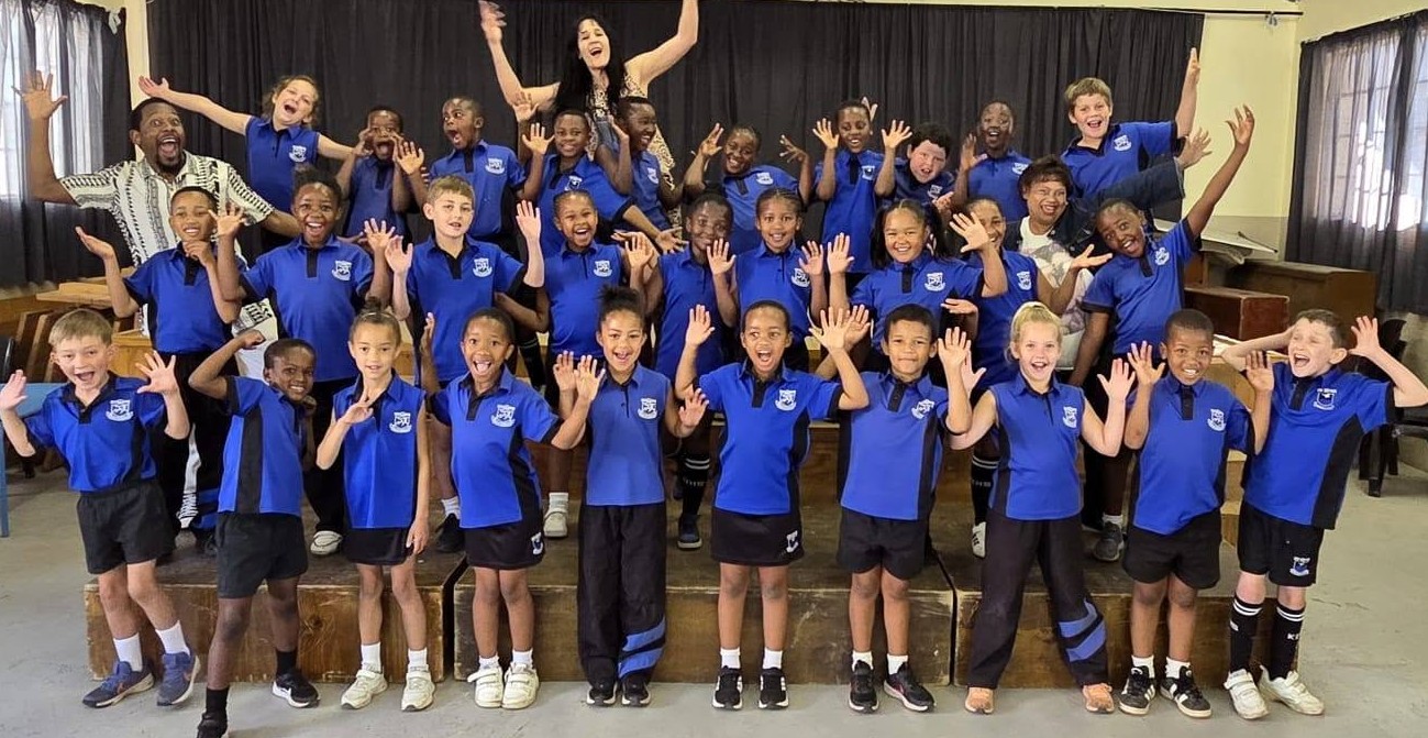 Grade 2 HD received an A for their choral verse