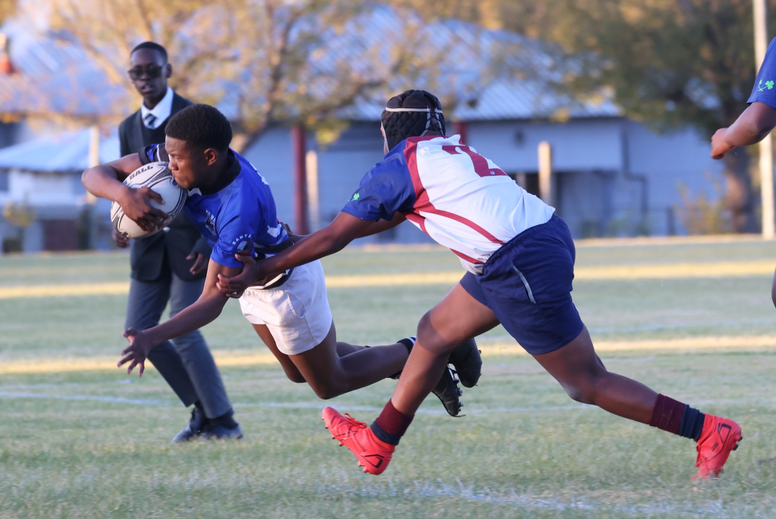 Intensity and commitment on display from our U16 rugby side vs SPC