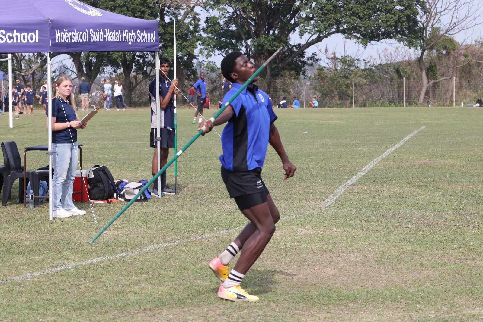 Junior 1st in Men U18 Javelin