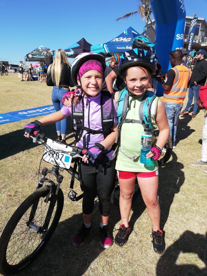 Mieke Jacobs Lize Vos took part in the 10km race