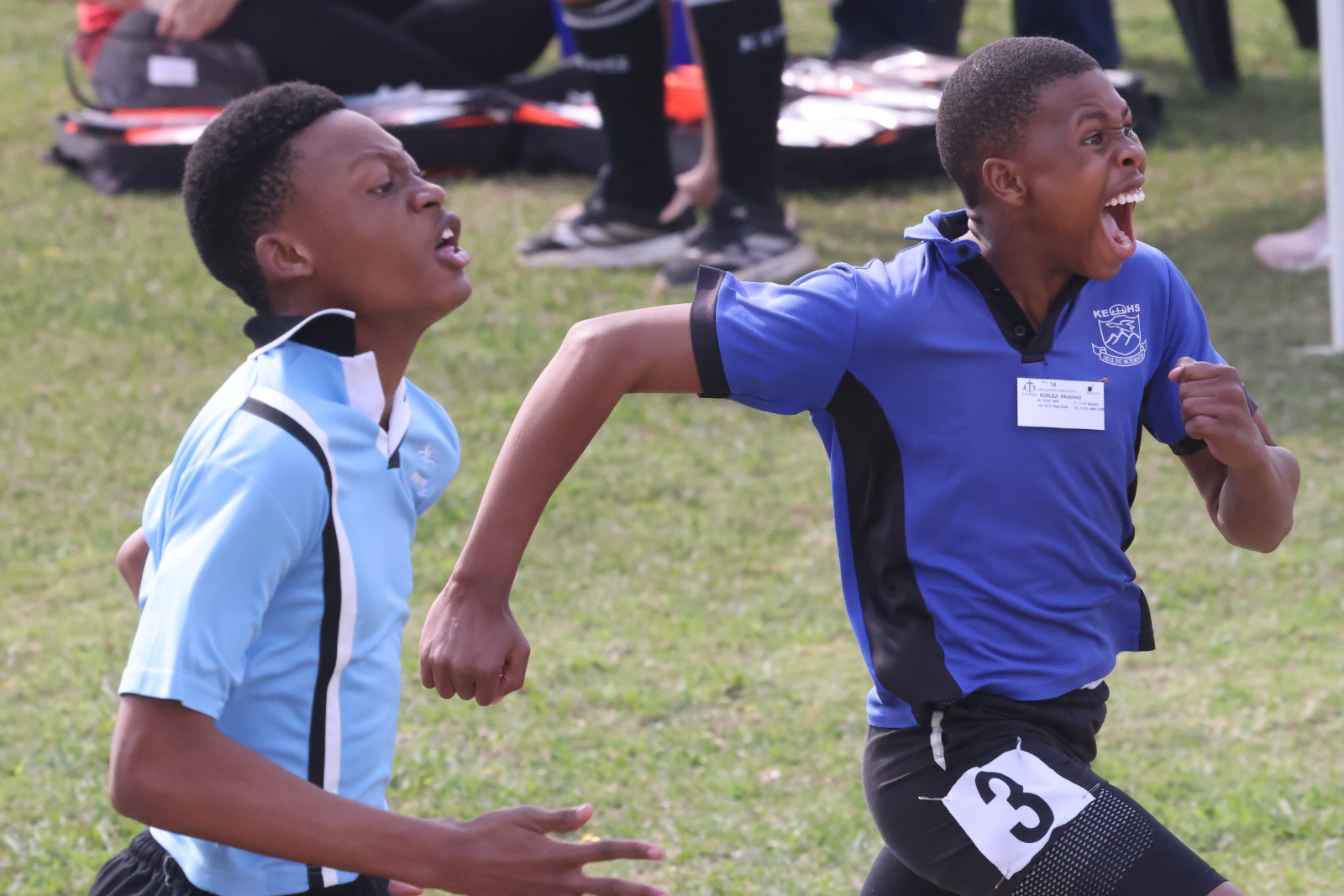 Nkazimlo 1st in Boys U14 100m