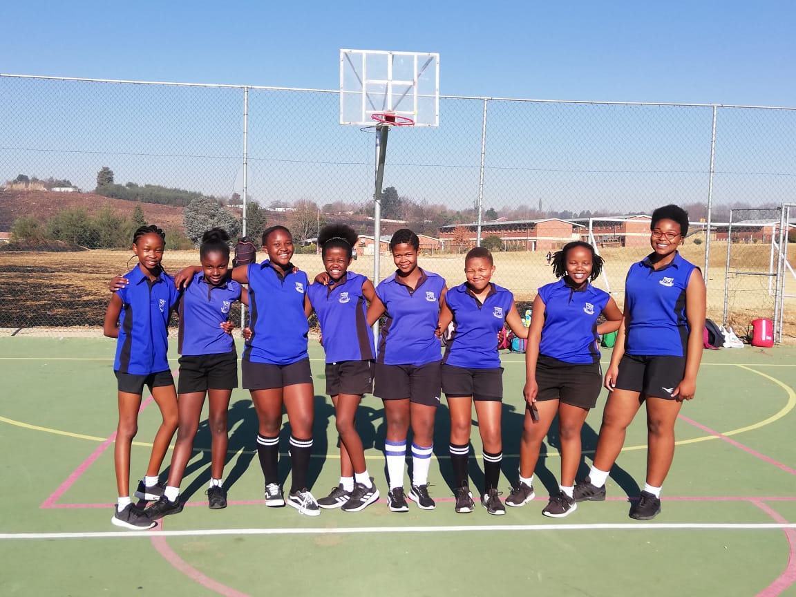 Our U14 Netball Team at the SPAR Tournament