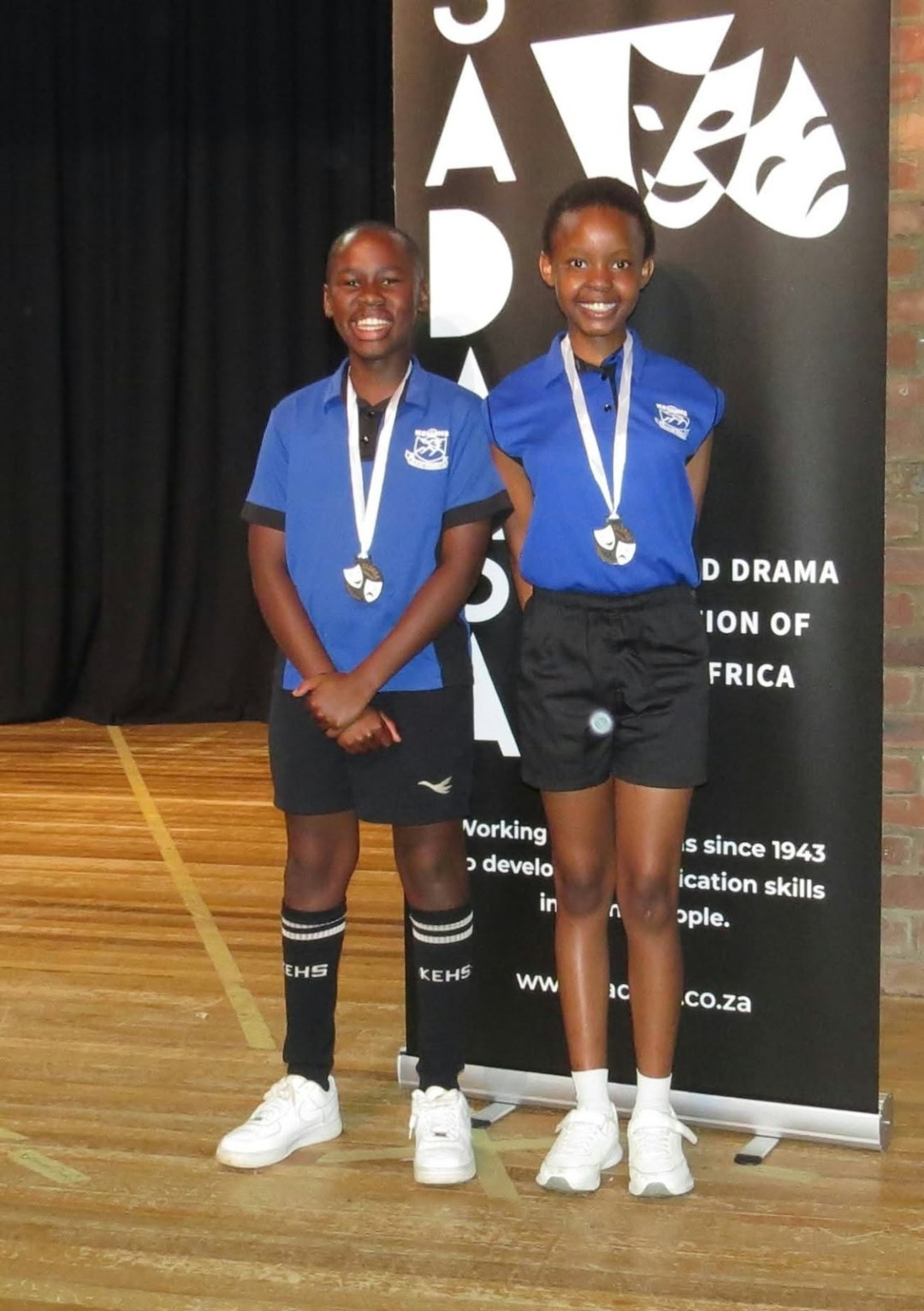 Sibabalo Zongola Inothando Gebe represented KEHS at the Primary School Showcase at Cowan House